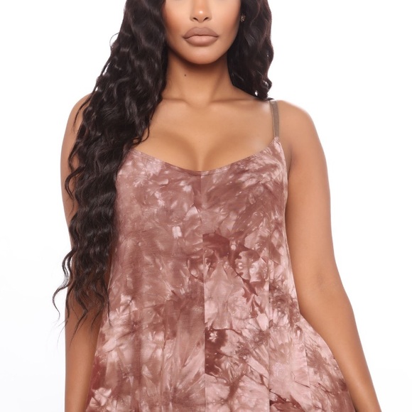 New Beautiful Tie Dye Maxi Dress - Picture 2 of 3